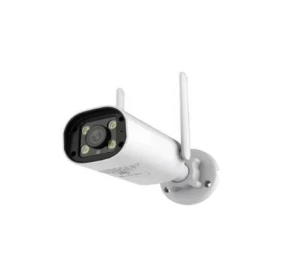 Telecamera CCTV IP fissa bullet WiFi wireless bidirezionale Fsan Smart IR per visione notturna